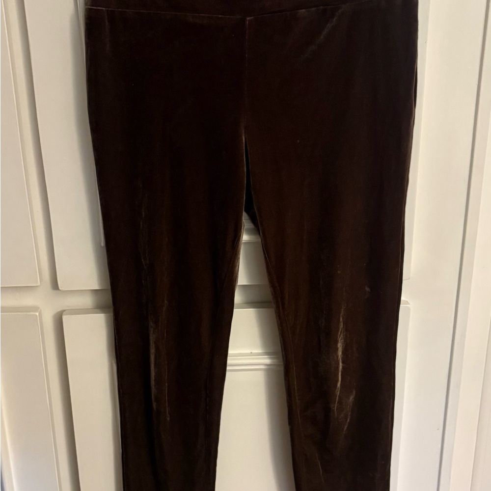 Brown Velvet Pants